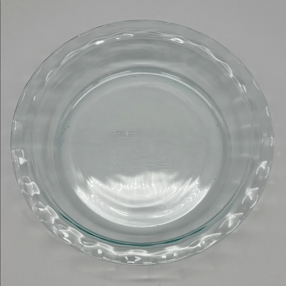 Pyrex # 209 Clear Glass Deep Dish 9.5